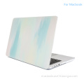 Print a light green abstract drawing Design PC case for macbook, Laptop for Notebook Case shell